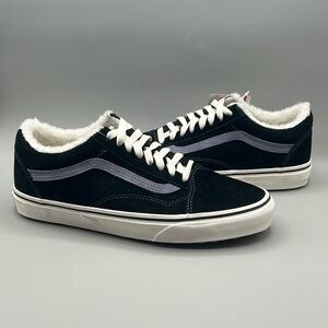 Vans Old Skool MTE All Weather Black and Purple Fur - Men’s Size 8.5 Women’s 10